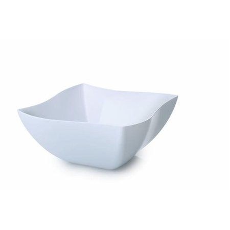 FINELINE SETTINGS Fineline Settings 180-WH White 8 Oz. Serving Bowl 180-WH